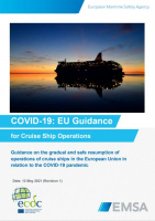 EMSA and ECDC issue the first revision of their COVID-19 Guidance for Cruise Ship Operations