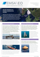 Earth Observation services infosheet - Supporting Rescue Coordination Centres