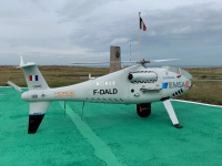 Sniffer drone deployed in the strait of Pas-de-Calais to monitor ship emissions
