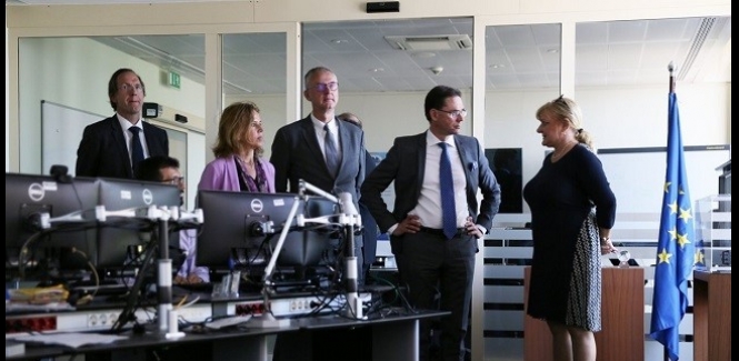 EU Commission Vice President Jyrki Katainen visits EMSA