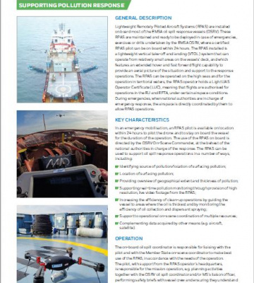 EMSA deploys drones for vessel emissions monitoring - Port Technology  International