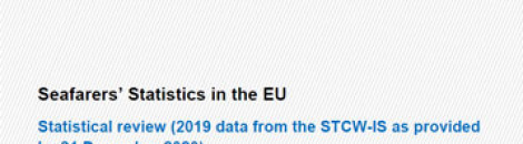 Seafarer Statistics in the EU - Statistical review (2019 data STCW-IS)