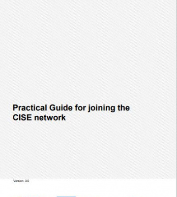 Practical guide for joining the CISE network