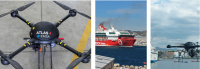 EMSA sniffer drone supports French authorities to monitor ship emissions on Mediterranean Sea coast