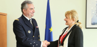 Ms Maja Markovčić Kostelac, Executive Director of EMSA met with Vice Amiral d’Escadre Lozier
