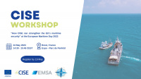 Join the CISE workshop at the European Maritime Day on 24 May in Brest, France!