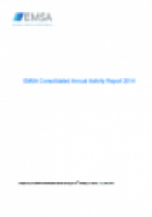 EMSA Consolidated Annual Activity Report 2014