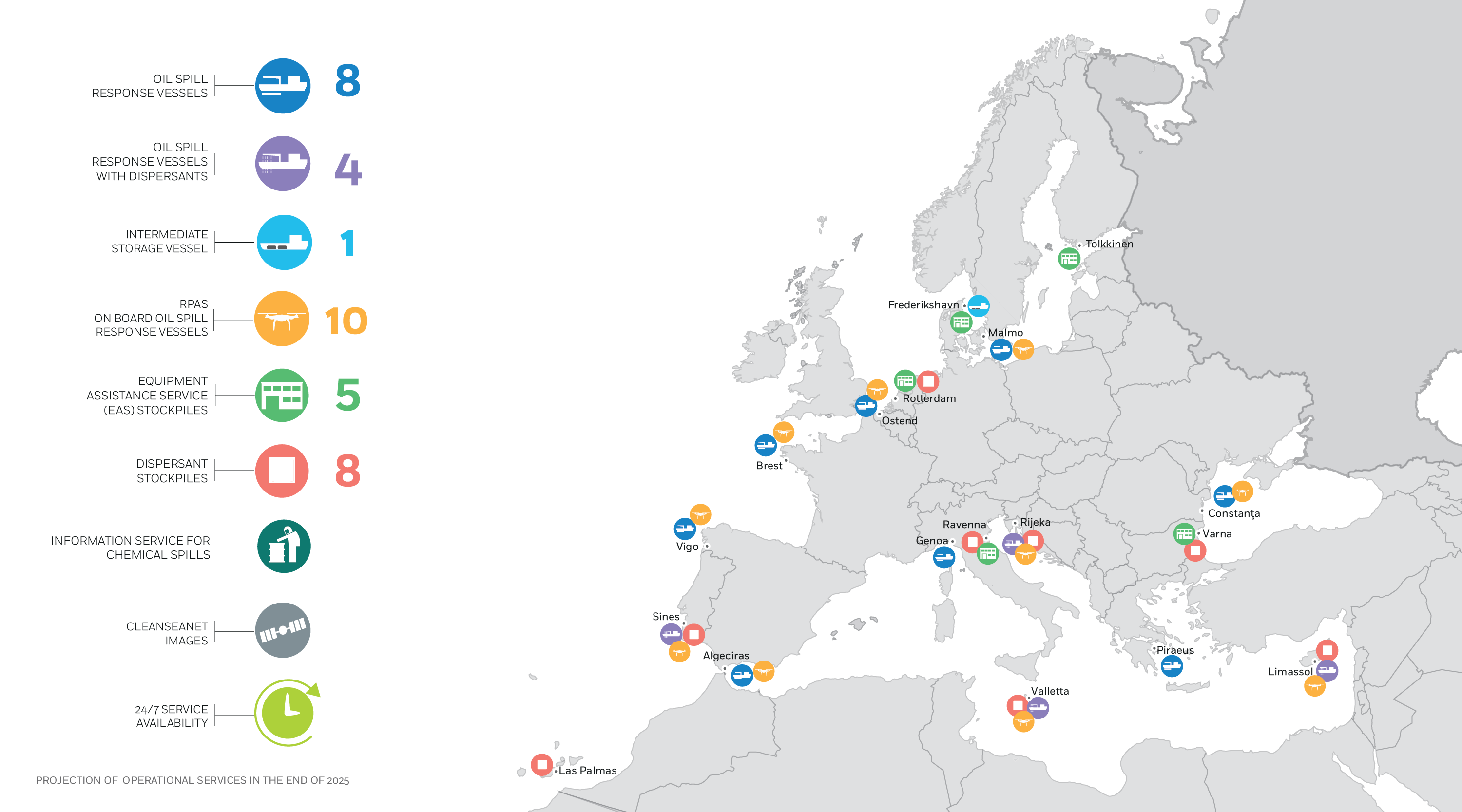 maps oil vessels and RPAS 2025